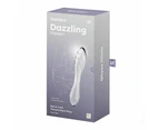 Satisfyer Dazzling 7" Crystal 1 Dildo - Transparent