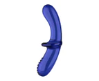 Satisfyer Double 2.2" Crystal Dildo - Blue