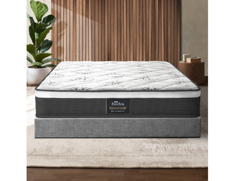 Bedra Queen Mattress Luxury Foam Bed Firm Pocket Spring 30cm