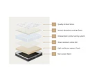 Bedra Queen Mattress Luxury Foam Bed Firm Pocket Spring 30cm