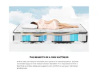 Bedra Single Mattress Luxury Foam Bed Firm Pocket Spring 30cm