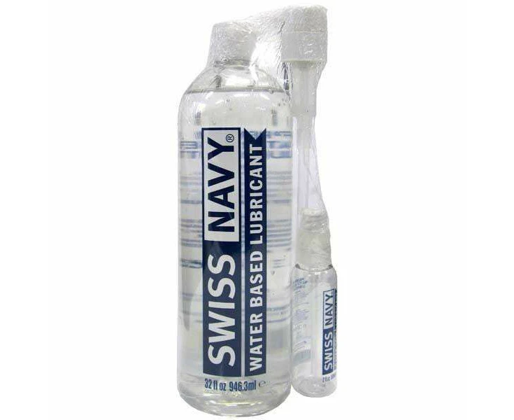 Swiss Navy Water Based Lubricant 32Oz