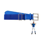 Baseball Belt Softball Belt Adjustable Waist Belt For Youth And Adult Blue 115Cm