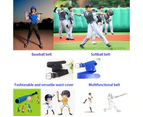 Baseball Belt Softball Belt Adjustable Waist Belt For Youth And Adult Blue 115Cm