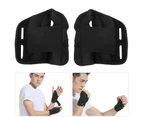 Pair Breathable Mesh Adjustable Wrist Support Splint Brace Fixed For Arthritis Tendonitis