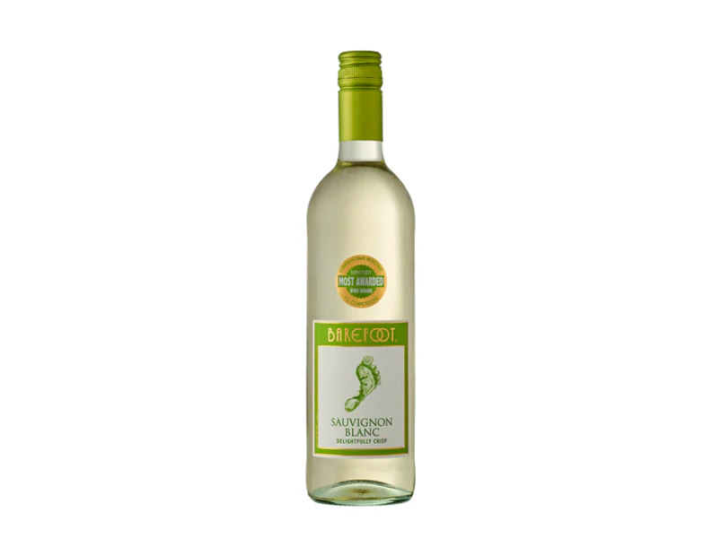Barefoot Sauvignon Blanc, South East Australia 2023 (12 Bottles)