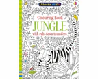 Mini Books Colouring Book Jungle with Rub Downs
