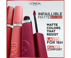 LOREAL Infallible Matte Resist Lipstick-300Sunbathing