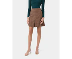 Forcast Women's Harlowe Check Mini Skirt - Multi