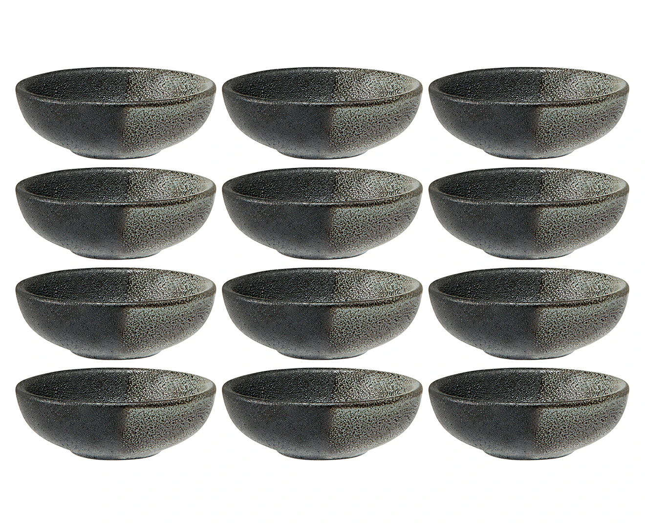 Set of 12 Maxwell & Williams 7cm Umi Round Sauce Dishes - Seaweed