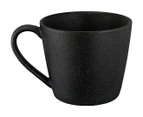 Set of 4 Maxwell & Williams 420mL Caviar Conical Mugs - Black