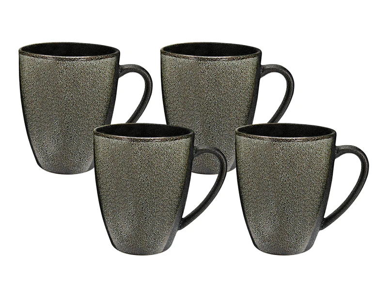 Set of 4 Maxwell & Williams 400mL Umi Coupe Mugs - Seaweed