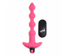 Bang! Vibrating Anal Beads With Wireless Remote - Pink