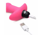 Introducing The Bang Vibe Anal Beads W Remote Pink: The Ultimate Pleasure Experience For All Genders!