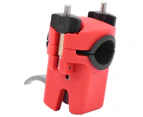 Boat Fishing Pole Bracket Mount Device Aluminium Alloy Outdoor Fish Rod Stand Accessoryred