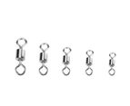 210Pcs High Strength Stainless Steel 2#/4#/6#/7#/8# Rolling Swivel Fishing Tackle Box