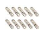 10Pcs Stainless Steel Fishing Connector Rotating Drum Bearing Fishing Connector Without Ring