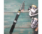 Small Sea Pole Portable Short Pole Ice Fishing Rod Mini Sea Fishing Tools 28049-100 (1.9M)