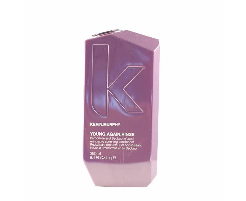 Kevin Murphy Young.Again.Rinse (Immortelle and Baobab Infused Restorative Softening Conditioner - To Dry, Brittle or Damaged Hair) 250ml