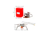 Outdoor Picnic Gas Jet Portable Stove with windshield Screen Camping
