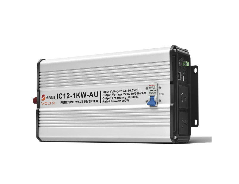 VoltX 12V 1000W High Frequency Pure Sine Wave Solar Power Inverter Off Grid RV