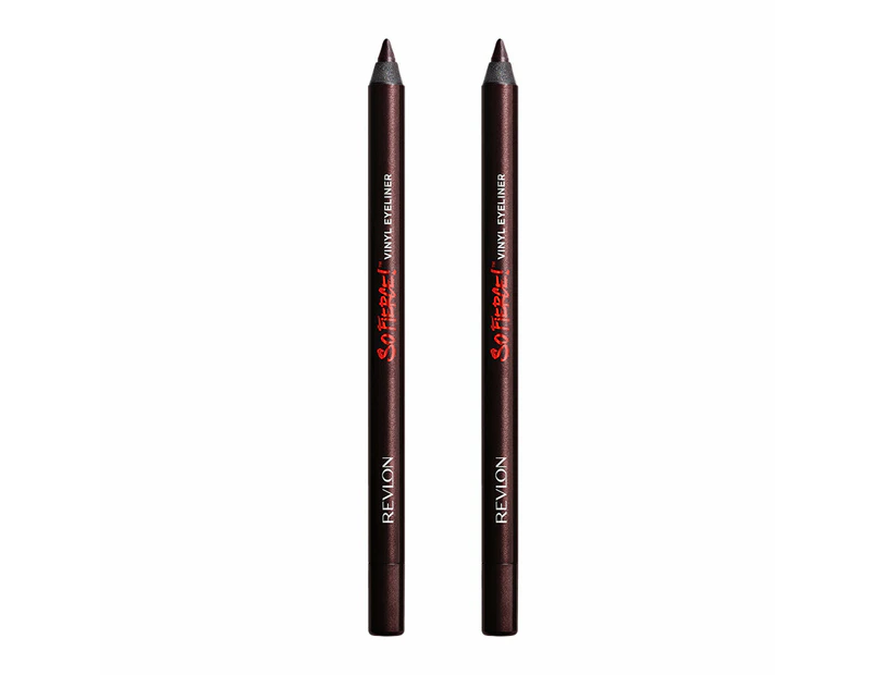 Revlon X Megan Thee Stallion Big Bad Eye So Fierce! Vinyl Eyeliner 1.2g 861 Mighty Mocha 2 Pack