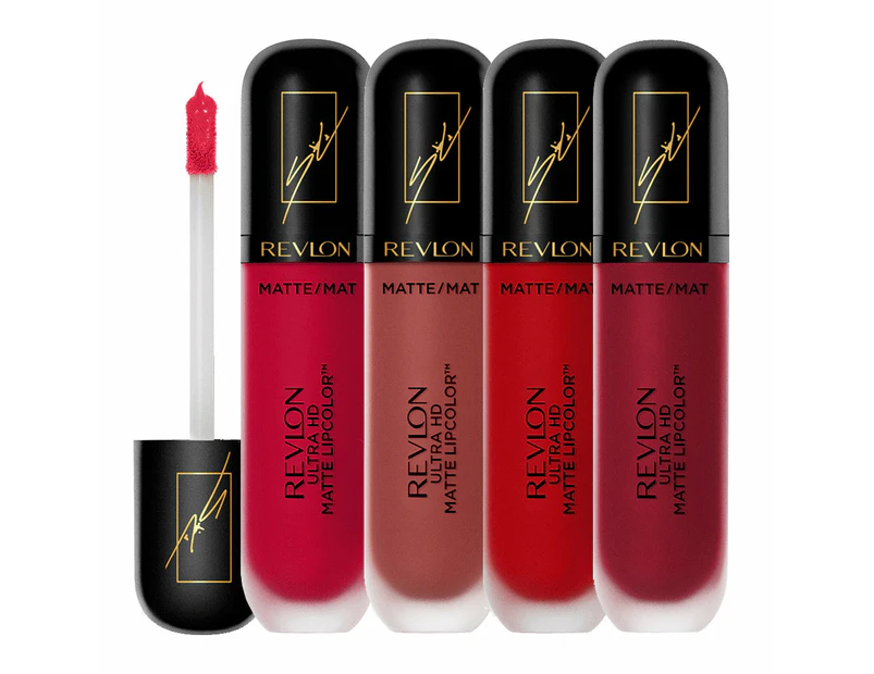 Revlon X Sofia Carson Ultra Hd Matte Lipcolor Collection 4pc