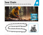 3/8LP .050 62DL Semi Chisel Tungsten Carbide Chainsaw Chain Suitable for Stihl