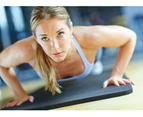 20mm Thick NBR Yoga Mat Pad Nonslip Exercise Fitness Pilate Gym Mats - Black