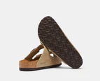 Birkenstock Unisex Arizona Leather Regular Fit Sandals - Tabacco Brown