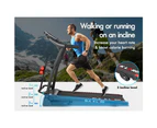 BLACK LORD Treadmill Electric Exercise Machine Run Home Gym Fitness Foldable