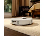 Roborock Q Revo MaxV Robot Vacuum with Multifunctional Dock - White