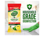 3 x 150pk Pine O Cleen Disinfectant Biodegradable Wipes Lemon Lime