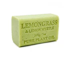 65x 200g Plant Oil Soap Lemongrass Lemon Myrtle Pure Vegetable Bar Australian