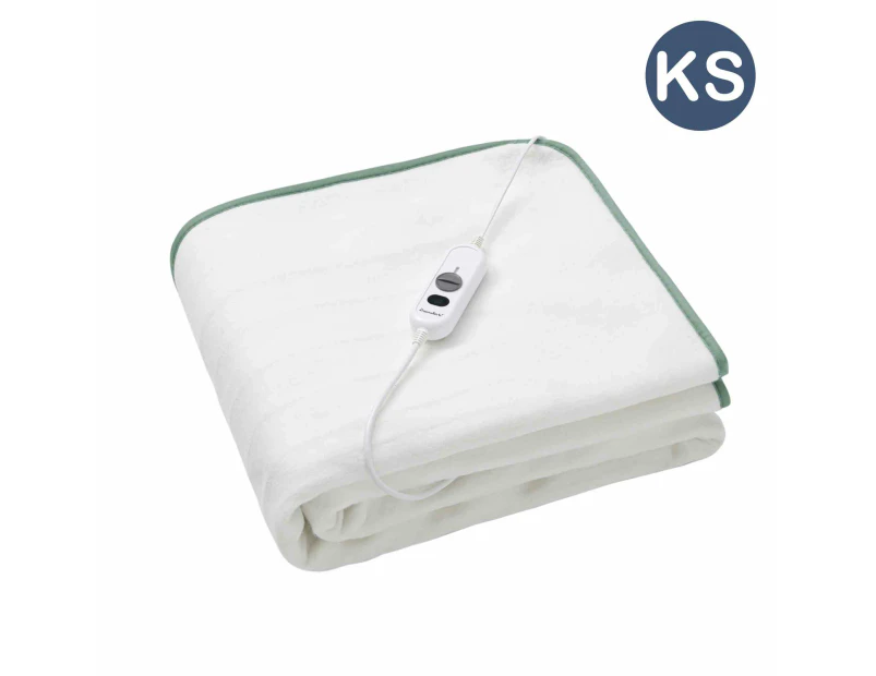 Dreamaker Classic Allergy Sensitive Antimicrobial Electric Blanket King Single Bed