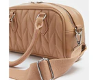 Quilted Handbag - Lily Loves - Neutral