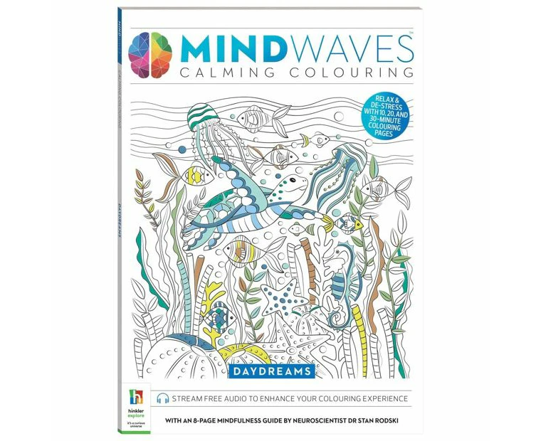 Target Mindwaves Calming Colouring: Daydreams - Multi