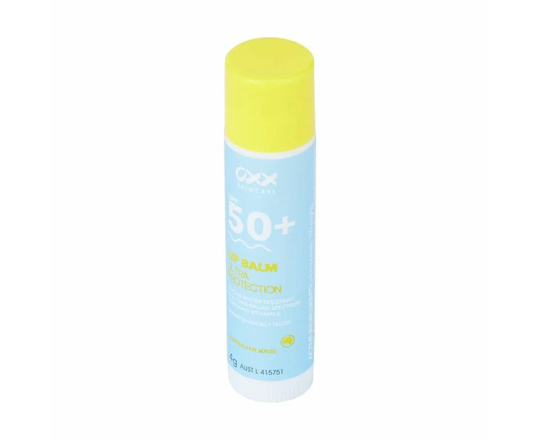 OXX Skincare SPF 50+ Ultra Protection Lip Balm 4g - Vitamin E