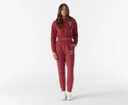 Tommy Jeans Women's College Logo Baggy Sweatpants / Tracksuit Pants - Deep Sea Rose