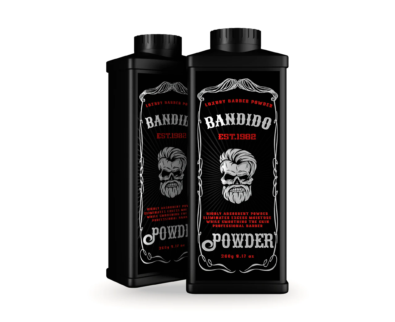 6x Bandido Talcum Powder 260g