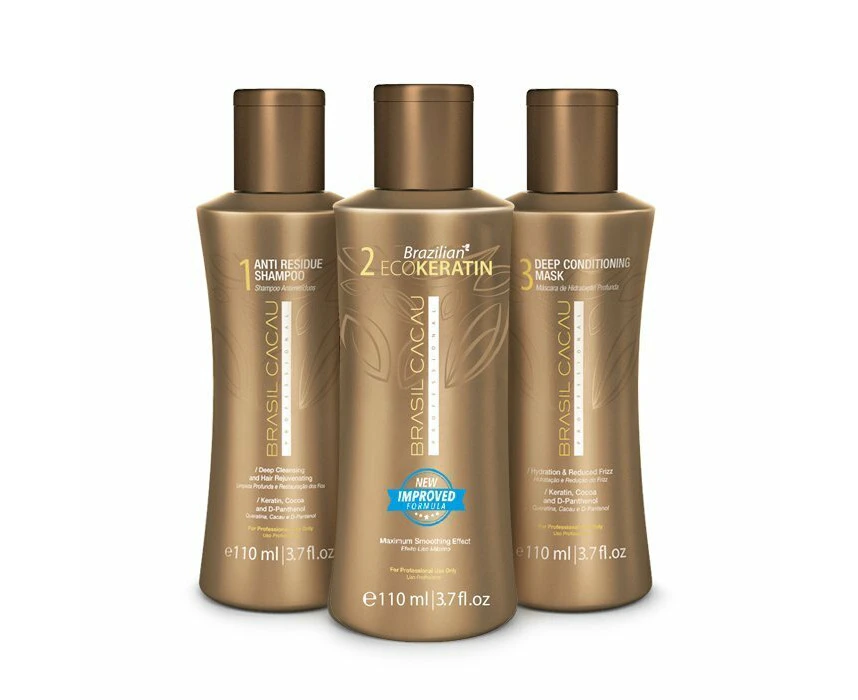 6x Brasil Cacau ECOKeratin Express Kit 110ml