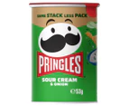 12 x Pringles Potato Chips Sour Cream & Onion 53g