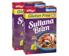 2 x Kellogg's Sultana Bran Gluten Free 350g