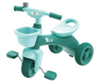 Gem Toys Tricycle Kids Ride-On (Green) - 57.5 x 33.5 x 57.5 cm