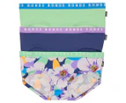 Bonds Women's Hipster Boyleg Briefs 3-Pack - Team Floral/Fresh Lime/Stargaze