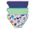 Bonds Women's Hipster Bikini Briefs 3-Pack - Team Floral/Fresh Lime/Stargaze