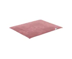 Bedra 160x130cm Flannel Heated Throw Rug - Pink