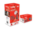 TOPEX 20V LED Light 300 Lumen Lightweight LED Torch w/ Battery & Charger