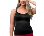 Cupid Shapewear Even More(R) Full Bust Shaping Camisole - Black