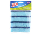 Zilch 2-In-1 Scourer Sponge 4pk